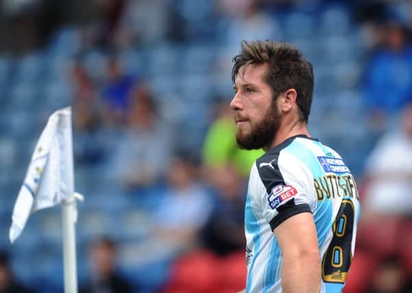 Jacob Butterfield pictured playing for Huddersfield Town. Picture by Jonathan Gawthorpe.