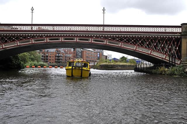 Man rescued from River Aire in Leeds city centre