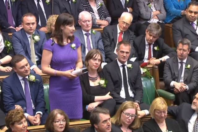 Leeds West MP Rachel Reeves speaks in the House of Commons as MPs gathered to pay tribute to Labour MP Jo Cox. PIC: PA