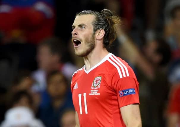 GARETH BALE: Has scored in all three of Wales Group B matches in Euro 2016.