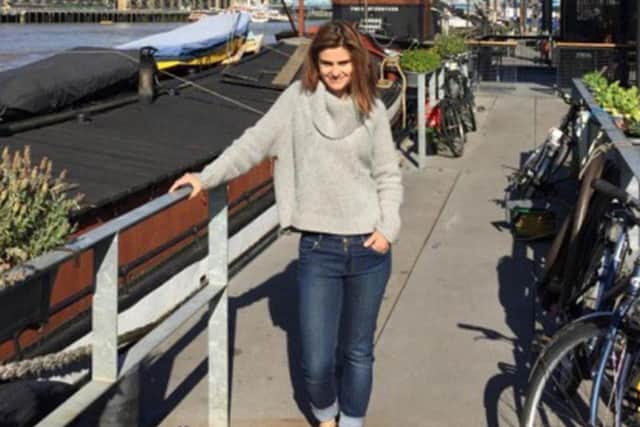 Among the events on Wednesday to celebrate the life of Jo Cox, friends from the community mooring where she lived will tow a dingy laden with flowers up the Thames.