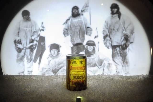 The tin of Cocoa found on Captain Scott's fatal expedition of the North Pole
Picture by Simon Hulme