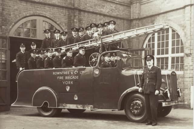 The Rowntree's site was so big it had its own Fire Brigade