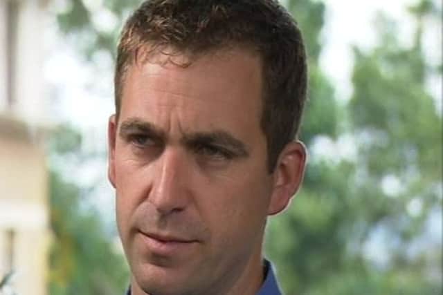 Video grab taken from BBC News of Brendan Cox, widower of tragic MP Jo Cox, during an interview with the BBC.