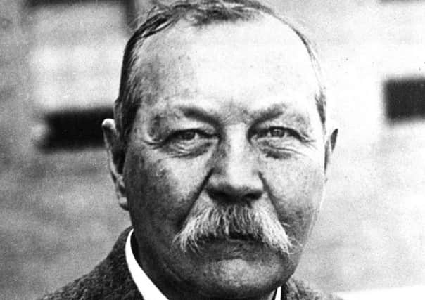 PASSIONATE CAMPAIGNER: Sir Arthur Conan Doyle.