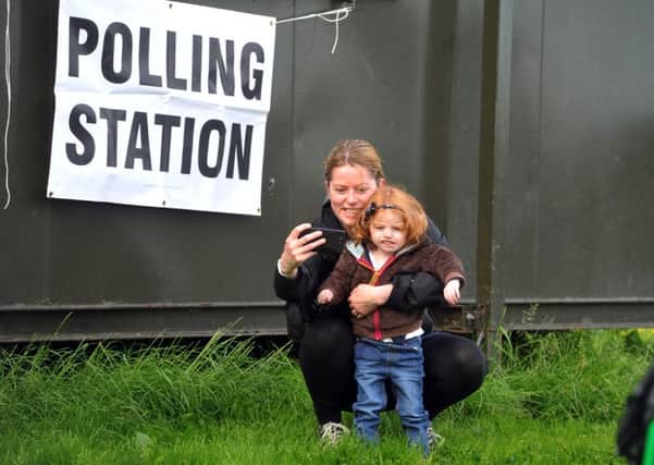 Polling station on Calverley Lane, Bramley. Pictures: Tony Johnson