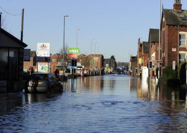 Flashback to the flooding in Kirkstall Road, Leeds, last December