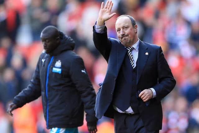 MAN FOR THE JOB? Newcastle's Rafa Benitez