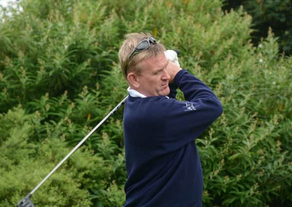Andy Wiltshire, of Pontefract, won both his foursomes and singles matches for Leeds against York, as did Garforths Andy King (Picture: Chris Stratford).