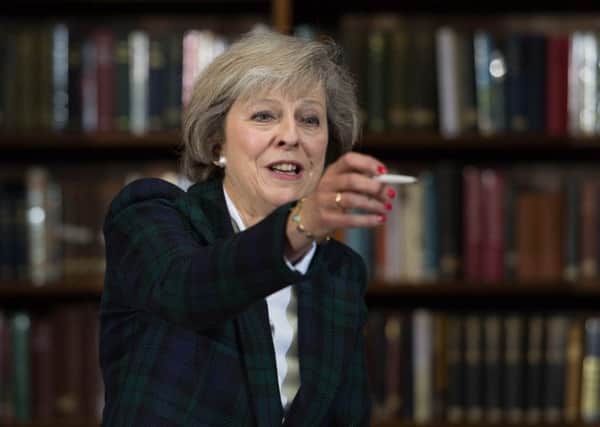 Home Secretary Theresa May launches her Conservative leadership campaign at RUSI in London, as she formally enters the race to succeed David Cameron in Downing Street