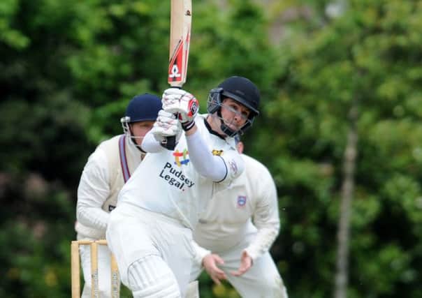 Pudsey St Lawrence captain James Smith says his side have prospered at the top of the ECB Bradford Premier League thanks in part to the contribution of their top order batsmen like Adam Waite, pictured.