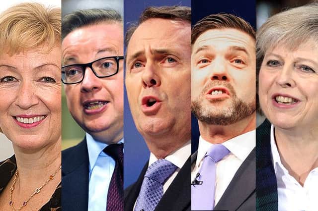 The Conservative Party leader candidates.