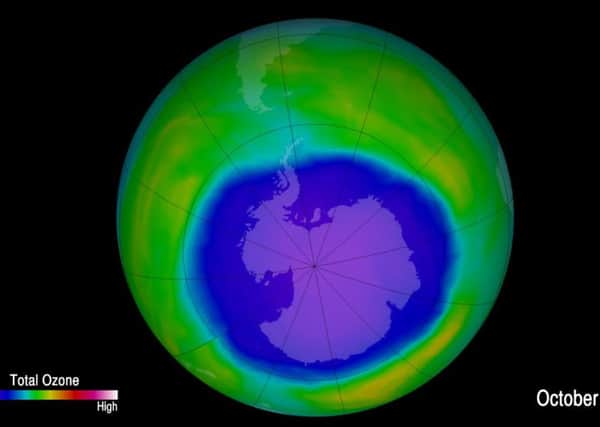 The hole in the ozone layer is showing signs of healing. Picture: NASA Goddard Space Flight Center