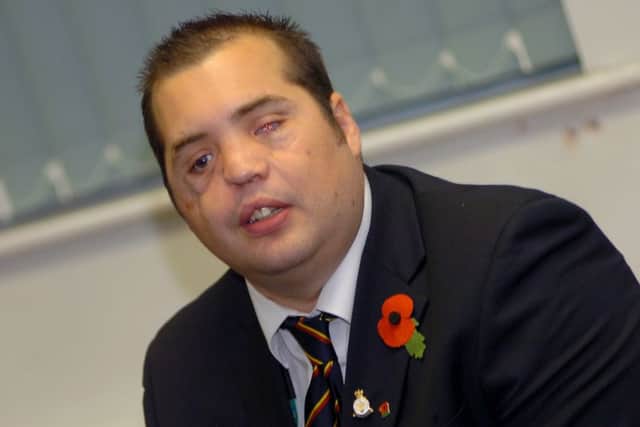Leeds war hero Simon Brown.