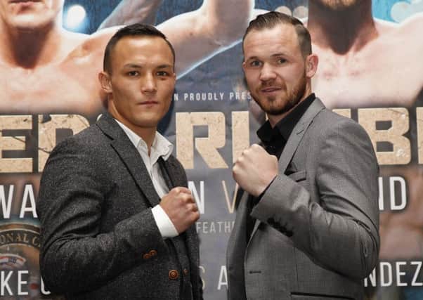 Josh Warrington defends his title against Patrick Hyland in Leeds on July 30. (Picture: Lawrence Lustig)