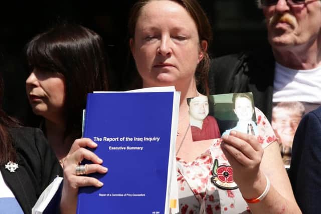 Sarah O'Connor, whose brother Sergeant Bob O'Connor was killed in Iraq