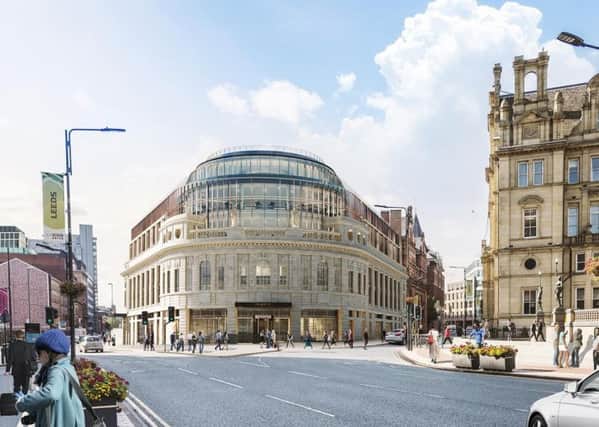 An artist's impression of how the Majestic will look after the ambitious project is completed