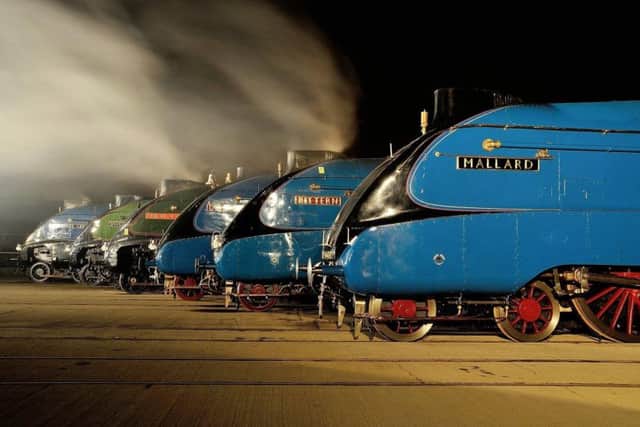 A view of the Mallard 75: the Great Goodbye line-up