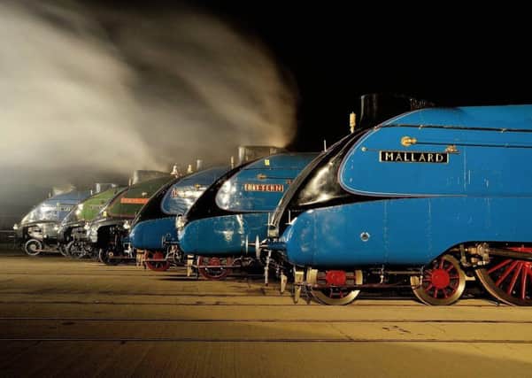 A view of the Mallard 75: the Great Goodbye line-up