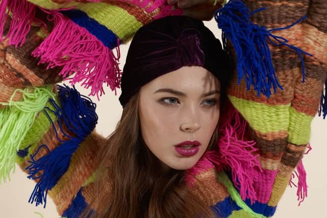 Wool design focusing on traditional artisan techniques, by Leeds College of Art fashion graduate Amy Garth.