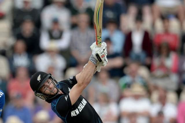 Kane Williamson's half-century proved key for Yorkshire as they beat Derbyshire in the T20 Blast. He is feeling mentally fatigued and will not play in the County Championship at The Oval (Picture: Anthony Devlin/PA).