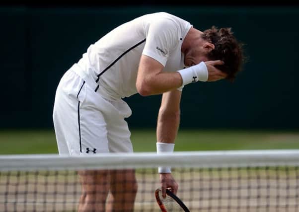 Britains Andy Murray was unable to hold back the tears after winning the Wimbledon mens singles title for a second time by beating Canadian Milos Raonic in straight sets (Picture: Anthony Devlin/PA).