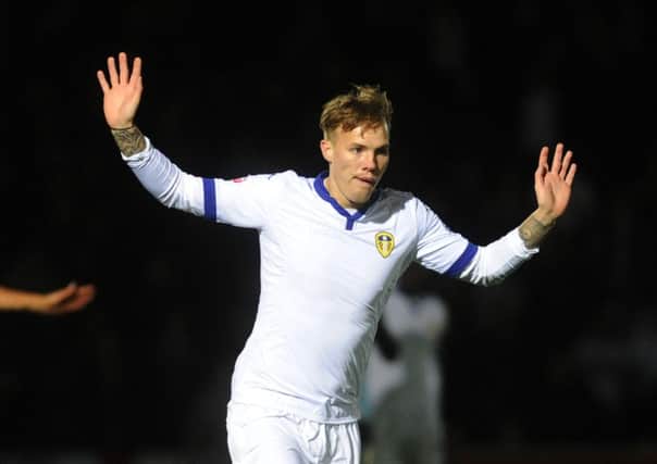 CONFIDENT: Leeds United's Lee Erwin, now on loan at Oldham Athletic. 
Picture: Jonathan Gawthorpe