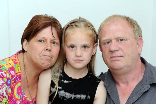Jackie and Martin Chadwick with their granddaughter, Ruby, at the time of the fifth anniversary appeal.