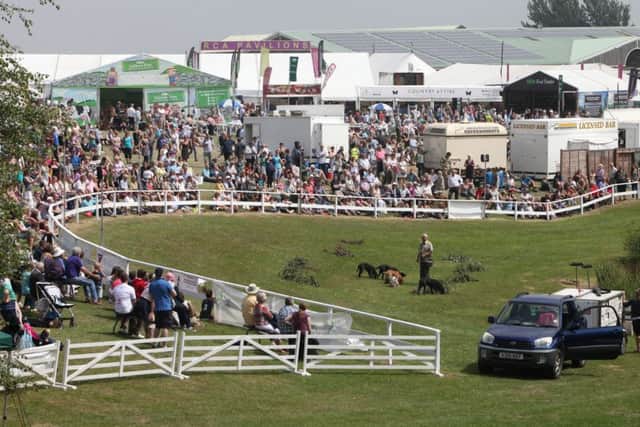 Show organisers were forced to close toilets on the site