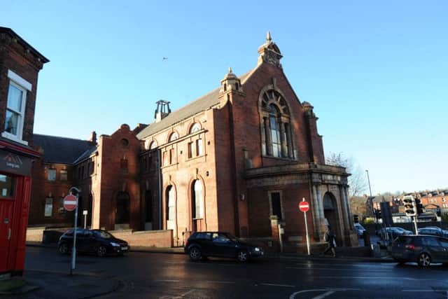 The Mikes Carpets building at Armley. PIC: Simon Hulme