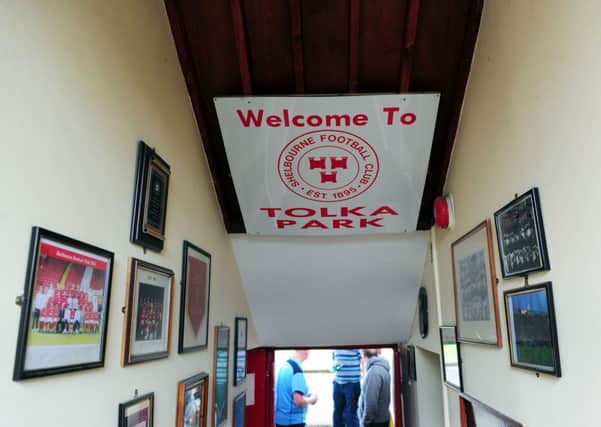 Tolka Park, the home of Shelbourne Rovers FC. 
PIC: Jonathan Gawthorpe