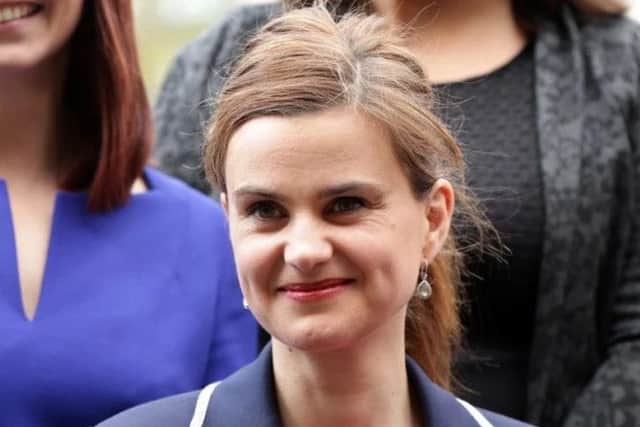 The late Batley and Spen MP Jo Cox.