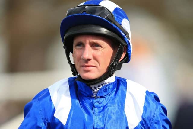Jockey Paul Hanagan - a notable booking at Newbury.