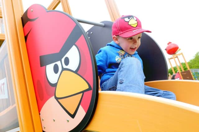 The new Angry Birds Activity Park at Lightwater Valley Theme Park. PIC: Ben Parsons