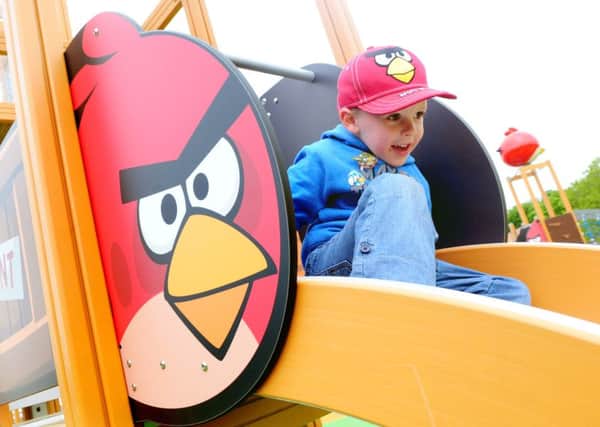 The new Angry Birds Activity Park at Lightwater Valley Theme Park. PIC: Ben Parsons