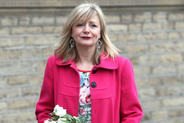 Actress Tracy Brabin in Batley, ahead of the funeral of Labour MP Jo Cox.