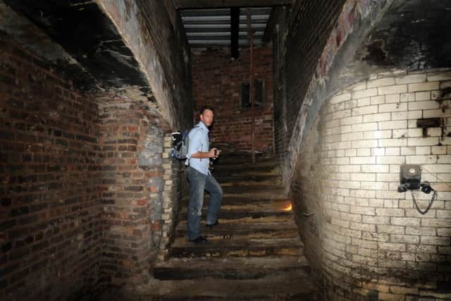 28 September 2011  ..........  Features reporter Neil Hudson examines the old railway station underneath the present Leeds City station.