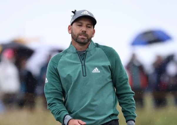 Spain's Sergio Garcia during day two of The Open Championship at Royal Troon. Picture: Peter Byrne/PA .
