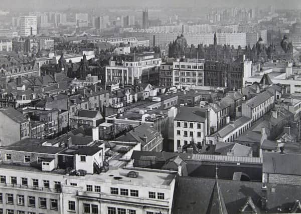1966: Panoramic view of Leeds.