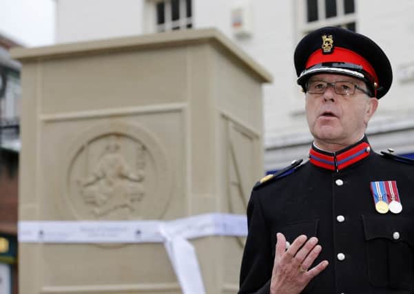 GREAT PRIVILEGE: Deputy Lord Lieutenant Michael Sayles Fox.