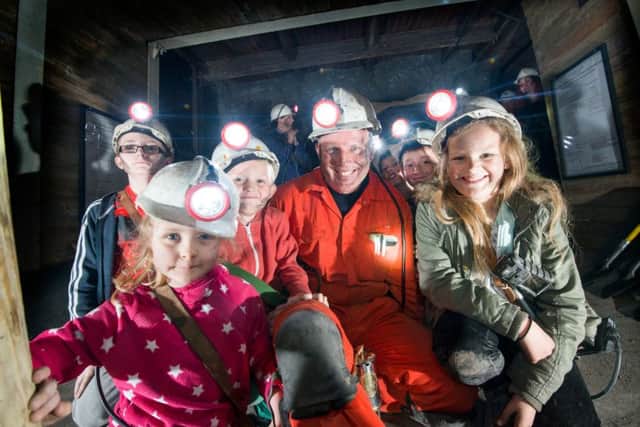 Visitors can meet real coal mining heroes at the official exhibition opening.