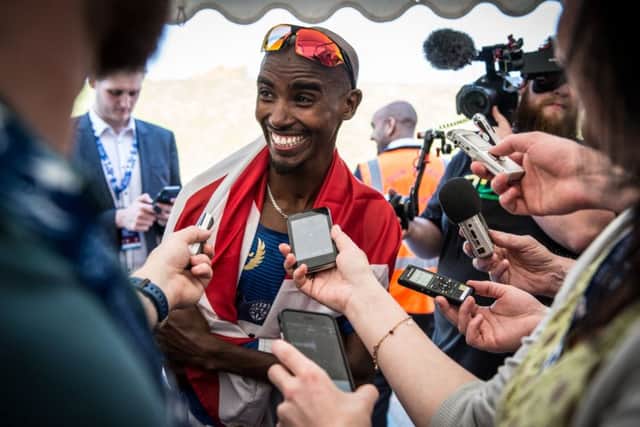 RIO BOUND: Film crews spent a year following Mo Farahs preparations for the Rio Olympics for Mo Farah: The Race of his Life.