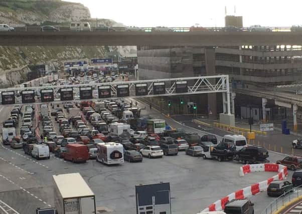 Dover port suffered serious travel chaos last weekend.