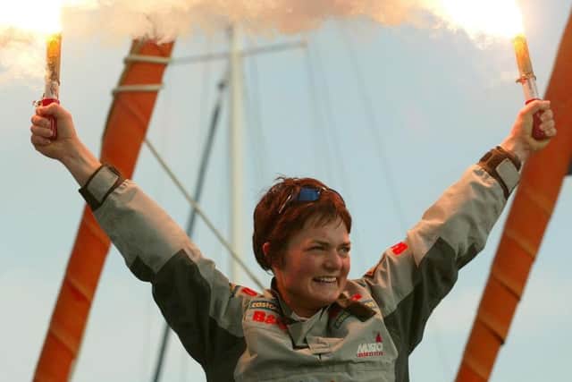 Yachtswoman Ellen MacArthur