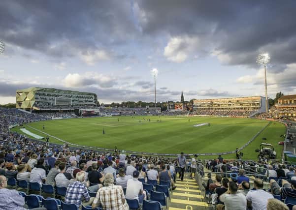 Picture by Allan McKenzie/SWpix.com - 20/07/2016 - Cricket - NatWest T20 Blast - Yorkshire Vikings v Durham Jets - Headingley Cricket Ground, Leeds, England - A general view of Yorkshire's Headingley stadium as Yorkshire take on Durham in the Natwest T20.
