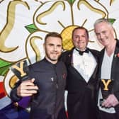 Gary Barlow, Sir Gary Verity and Tim Firth at last year's White Rose Awards