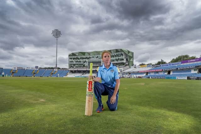 Yorkshire Diamonds captain Lauren Winfield. PIC:  James Hardisty