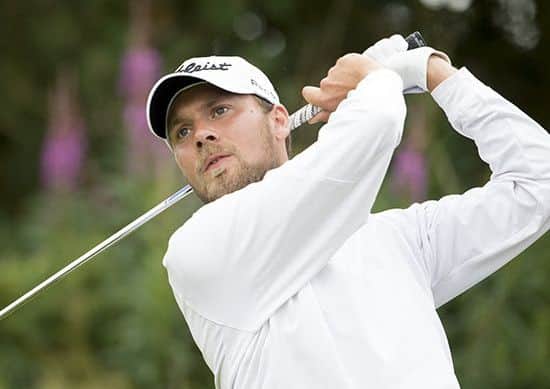 Masham's Dan Brown in action at Ganton yesterday (Picture: Leaderboard Photography).