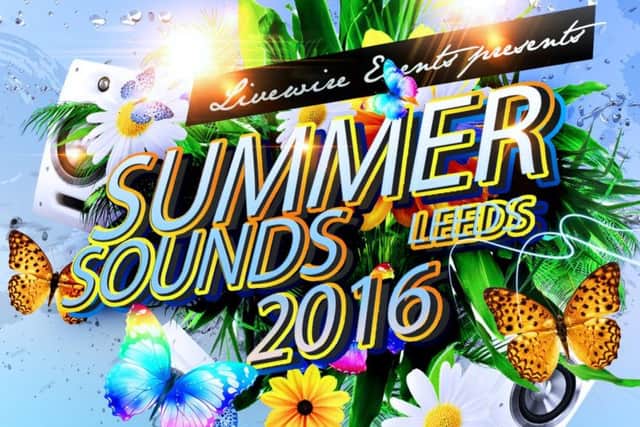 Summer Sounds in Leeds Millennium Square this Saturday - August 6, 2016.