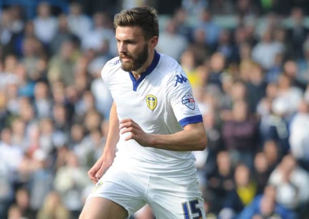 Owls signing Will Buckley in action for
 Leeds United